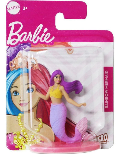 Boneca Barbie Mini Dreamtopia Fada Sereia Sereia Ruiva