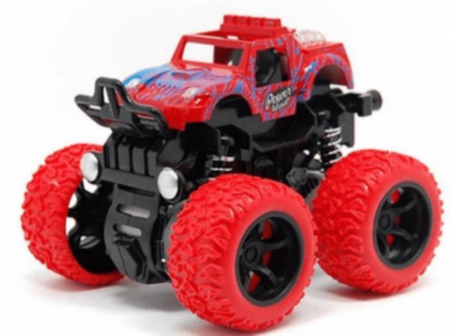 Carrinho Big Foot Monster Mini Truck Pick 4x4 Fricção - Vermelho