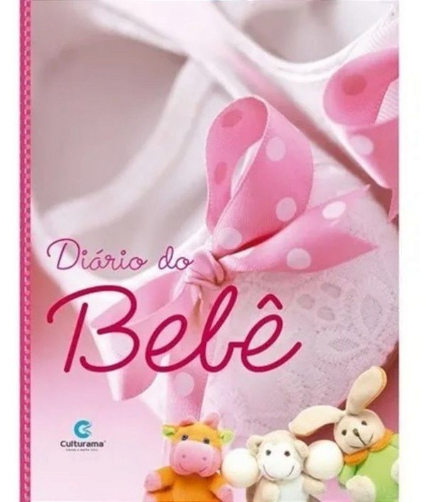 Livro Diário Bebe Rosa Ou Azul Recordações Infantil Meu Bebê Menina