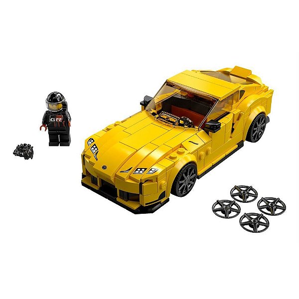 Carrinho De Brinquedo Lego Speed Champions Toyota Gr Supra