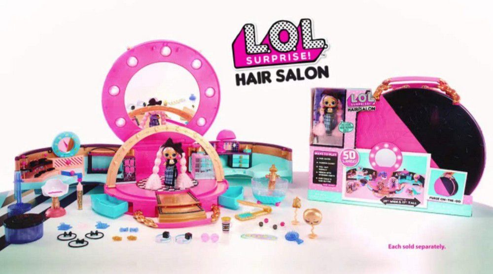 oneca LOL Surprise Beauty Salon Playset - com Acessórios Candide Fofas e muito charmosas, as bonecas LOL são brinquedos incríveis que viraram febre en