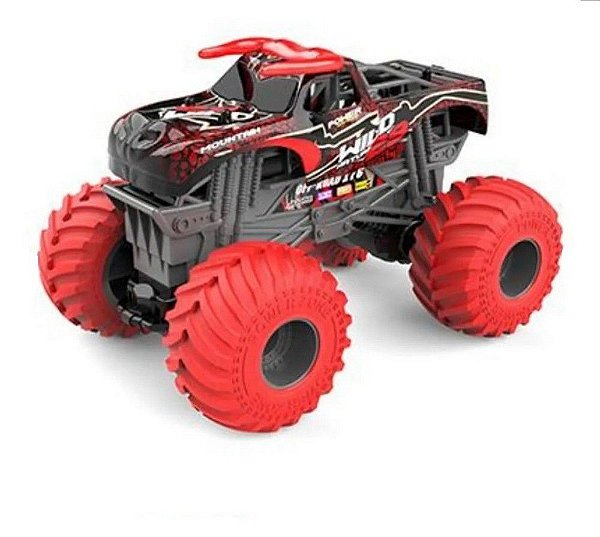 Carro Hot Wheels Monster Truck 7 Controle Remoto Candide