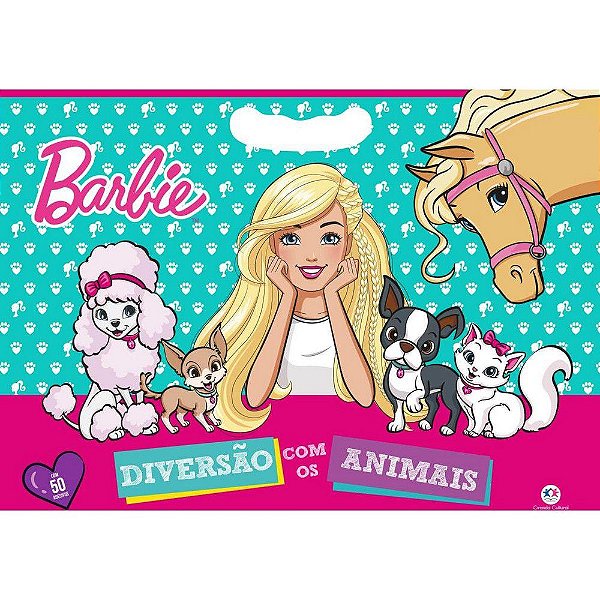 Brinquedo Box De Atividade Para Colorir Infantil Barbie - Loja da Dias