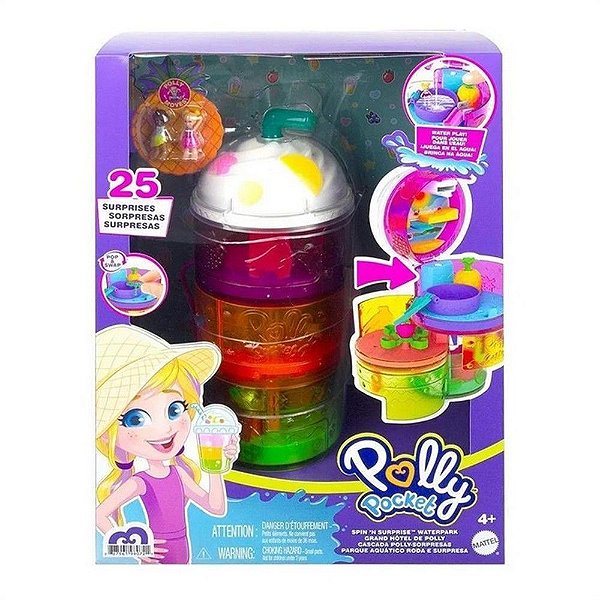 Boneca Polly Pocket Mochila Magica - Meu Mundo Magico Parque