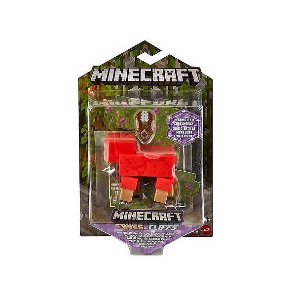 Boneco Minecraft Caves E Cliffs - Ovelha Vermelha - Alfabay - Cubo Mágico -  Quebra Cabeças - A loja de Profissionais e Colecionadores!