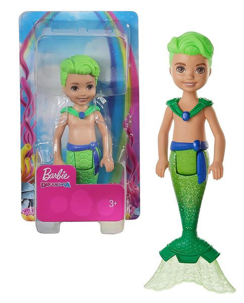 Boneca Barbie - Sereia Chelsea Ou Menino Tritão Dreamtopia