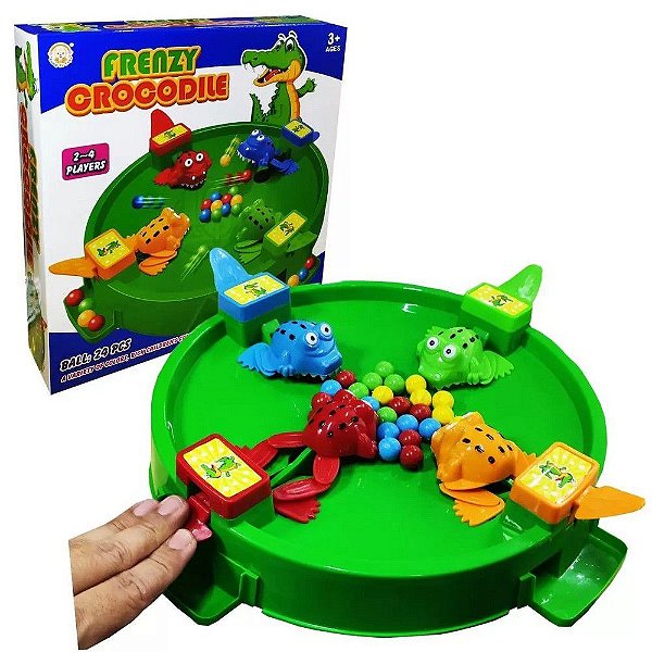 JOGO SAPO PAPA BOLINHA BRINQUEDO EDUCATIVO INTERATIVO PULA SAPINHO