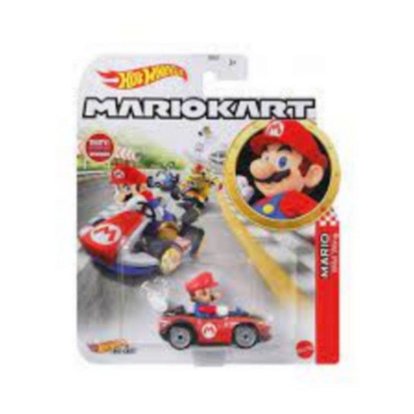Carro Carrinho Hot Wheels Mario Kart - Mario Wild Wing