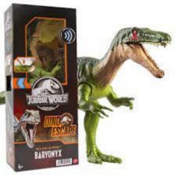 Boneco Dinossauro Baryonyx C/ Som Dino Escape Jurassic World