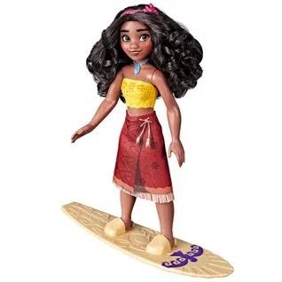 Boneca Moana Disney Princesa Surfista - Prancha Muda De Cor