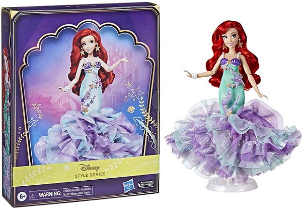 Boneca Ariel Princesas Disney Style Series De Luxo Ed 2022