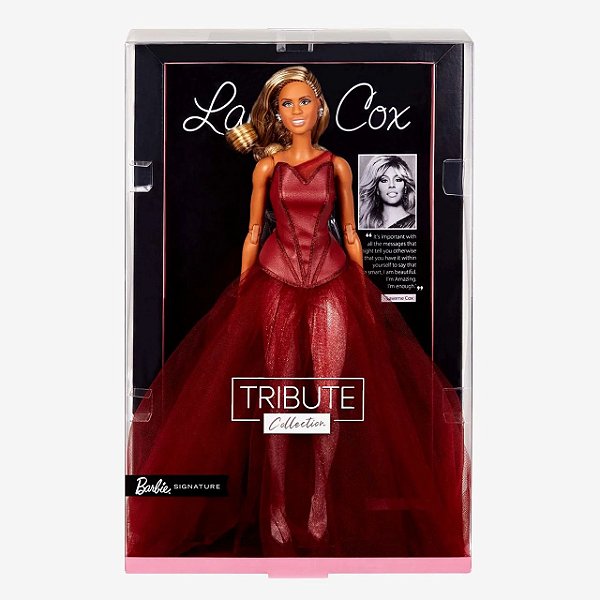 Boneca Barbie Collector Tribute Laverne Cox Edição De Luxo