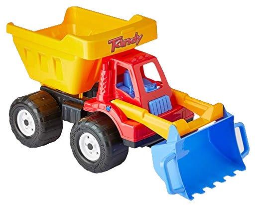 Caminhão Tandy Tractor 2 Em 1 Basculante E Carregadeira 47cm