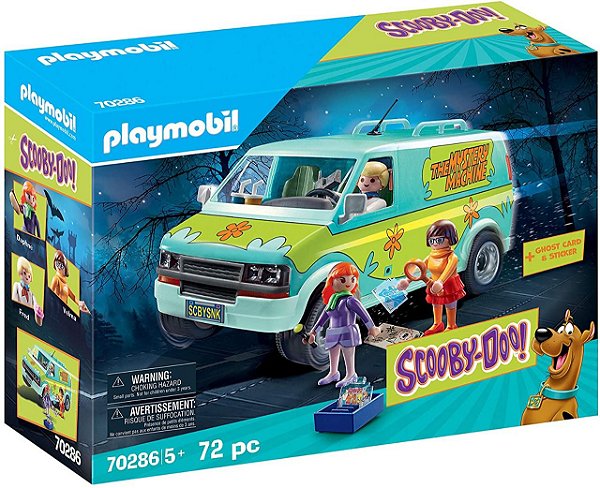 Playmobil Scooby Doo! Van Máquina Mistério + Ghost Card