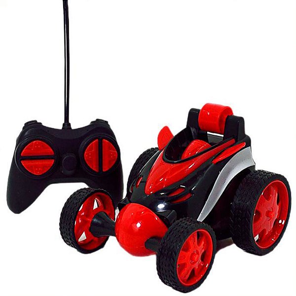 Carro Controle Remoto Multi-funções Twist Recarregavel 2.4 vermelho