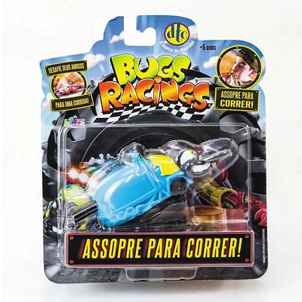 Brinquedo Carrinho Bugs Racing Inseto Surpresa Corrida Maluca