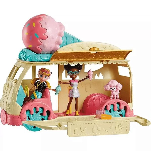 Polly Pocket Parque Aquático Roda e Surpresa - Mattel