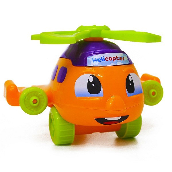 Helicóptero Baby Com Rostinho Feliz De 23 Cm Infantil