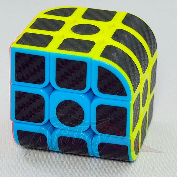JieHui 3x3x3 Carbon Stickerless