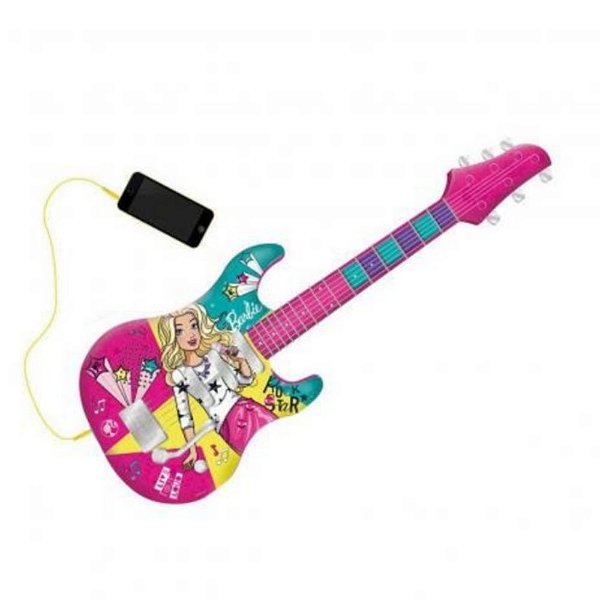 Barbie Guitarra Eletrica Fabulosa Com Função Mp3 Player Fun