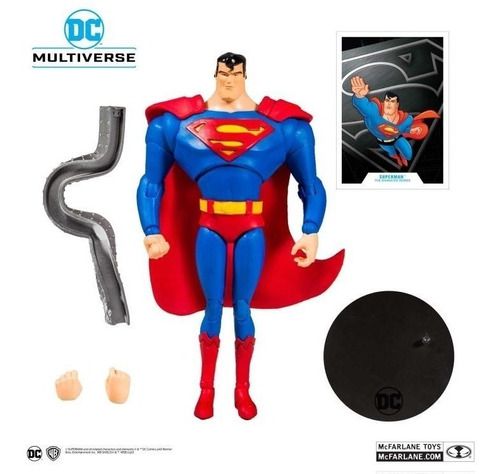 Figura Articulável Superman Dc Multiverse - Liga Da Justiça