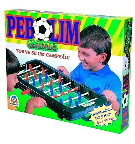 Totó Pebolim Futebol Super Craque Infantil Portatil