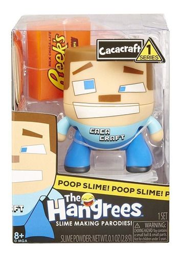 Boneco Cacacraft Poop Slime The Hangrees Series 1
