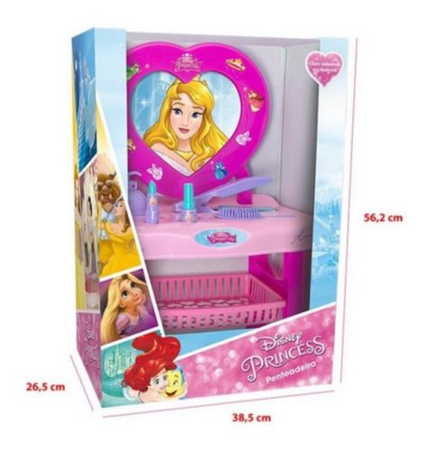 Penteadeira Infantil Acessórios Disney Princesa Aurora
