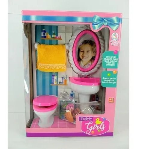 Brinquedo Toalete Girls Com Acessórios 36 Cm