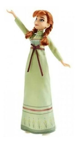 Boneca Frozen 2 Disney Anna Troca De Roupa 2 Vestido