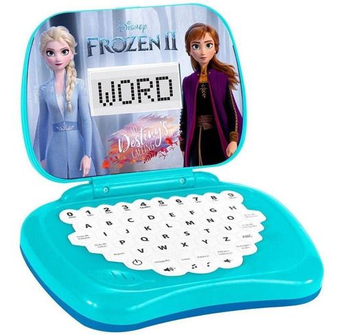 Laptop Infantil Frozen Brinquedo - Educativo Com Som