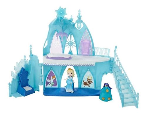 Castelo De Gelo Frozen Elsa De Luxo Playset Boneca