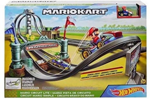Pista Hot Wheels Circuito De Corridas Super Mario Kart