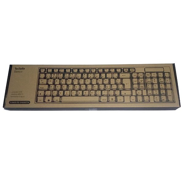 Teclado USB ABNT2