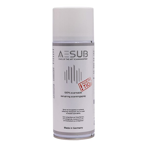 Spray de digitalização 3D AESUB Branco