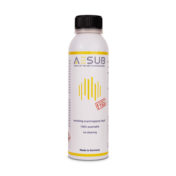 Spray de digitalização 3D AESUB Amarelo 200ml