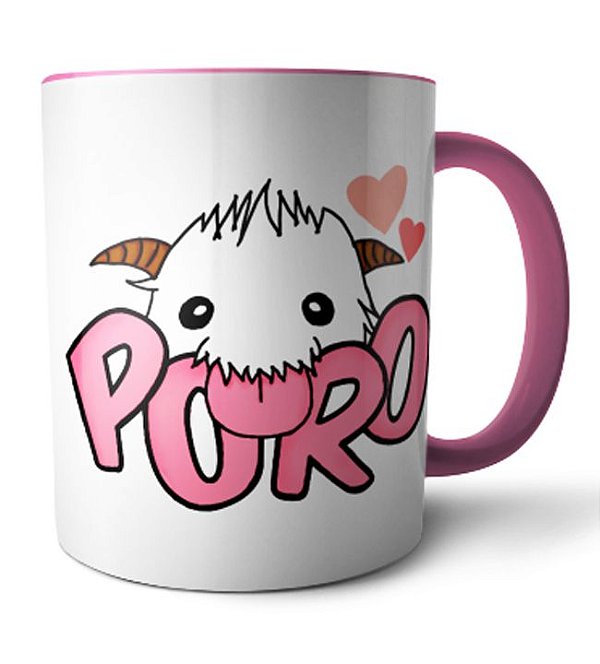 Caneca League of Legends Poro