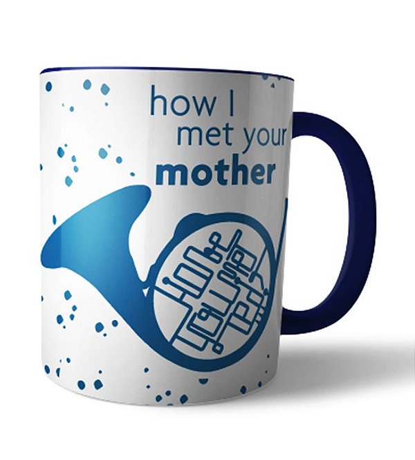 Caneca Trompa azul How i met your Mother