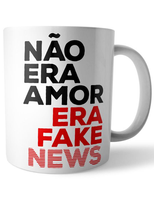 Caneca Fake News