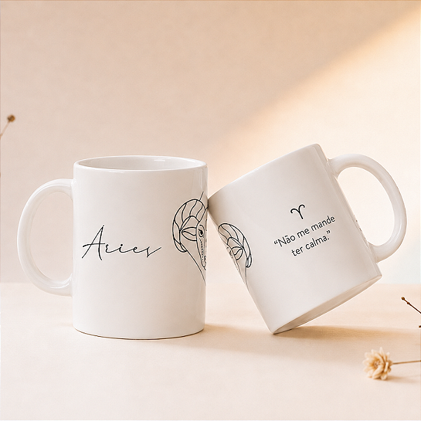 Caneca Signo Áries