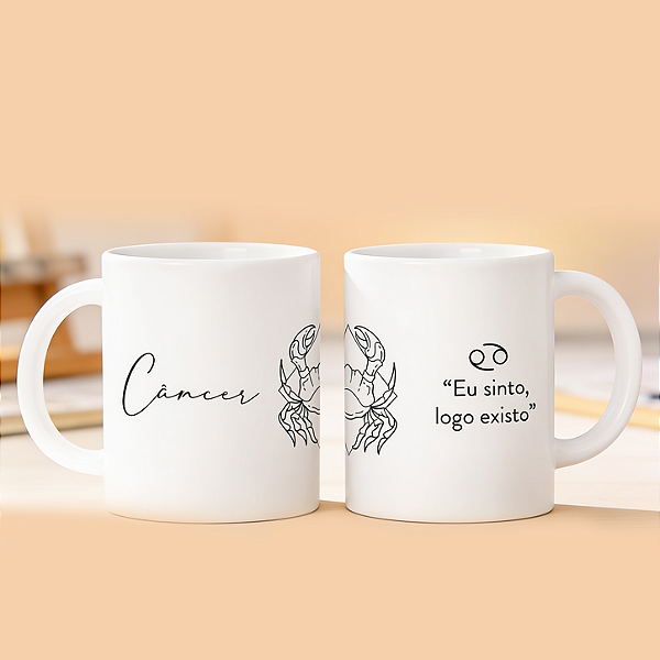 Caneca Signo Cãncer