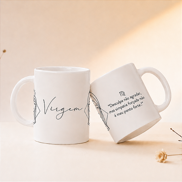 Caneca Signo Virgem