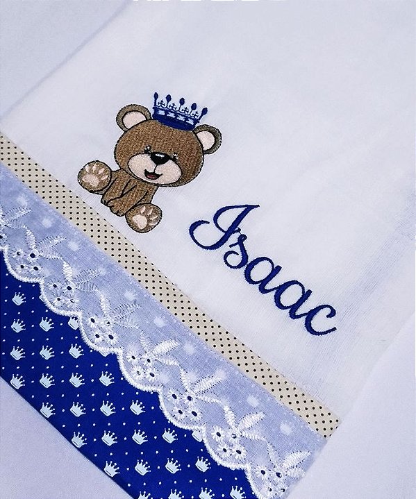 Fraldinha de Boca Bordada