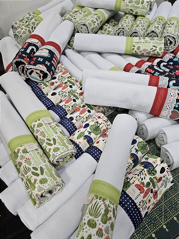 Pano de Prato Sem Bordado