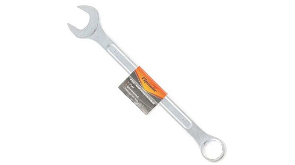 Chave Combinada, 17 mm, Galvanizada