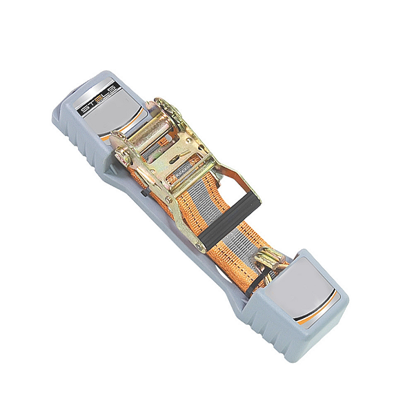 Cinta catraca retrátil 38mm x 5m para amarração de carga