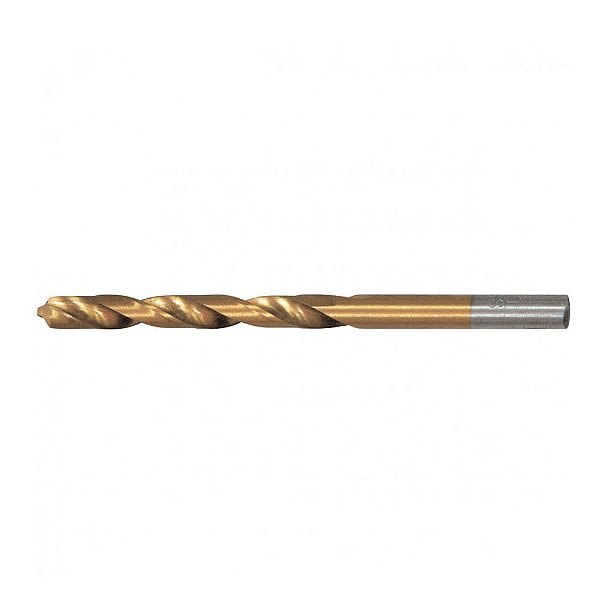Broca de Aço Rápido Hss para Metal 2 mm Nitreto de Titânio