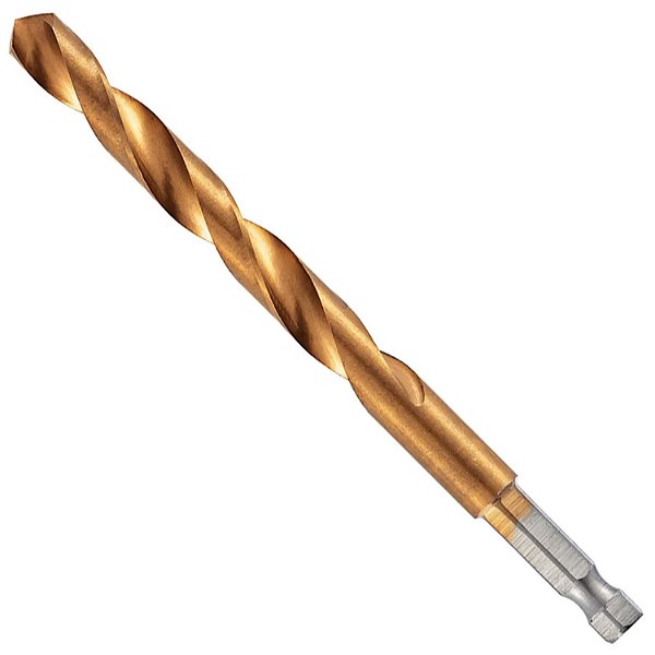 BROCA DE ACO RAPIDO PARA METAL, 2,5 MM, NITRETO DE TITANIO,