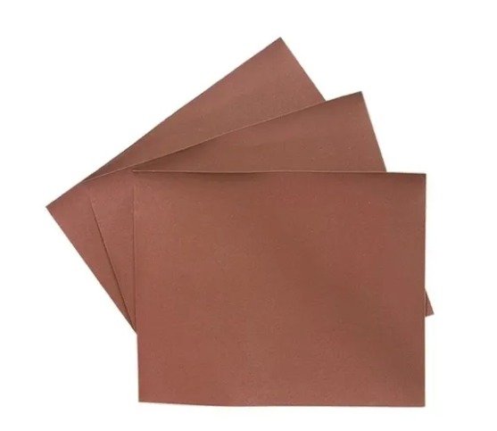 LIXA DAGUA, COSTADO DE PAPEL, GRAO 320, 220 MM X 270 MM, 10P