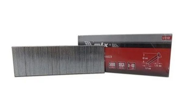 Pinos para Pinador Pneumático, Comprimento 40 mm, Tipo F